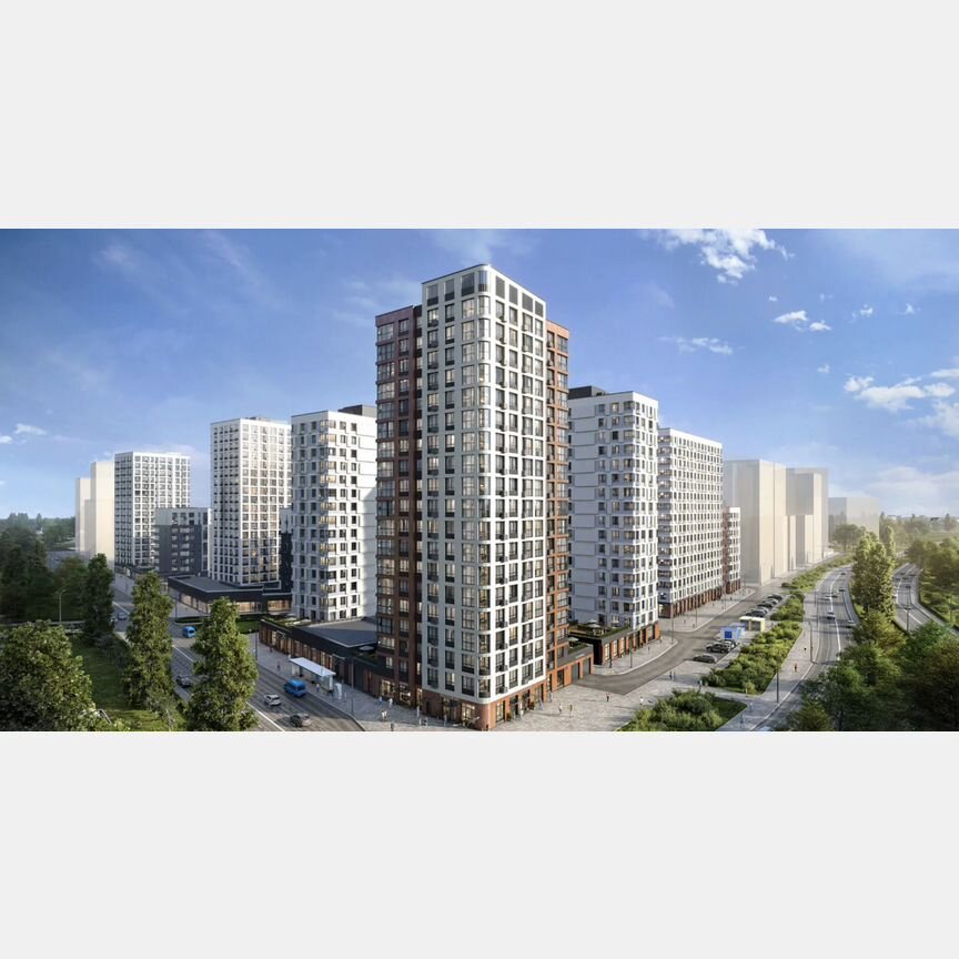 3-к. квартира, 66,5 м², 3/9 эт.