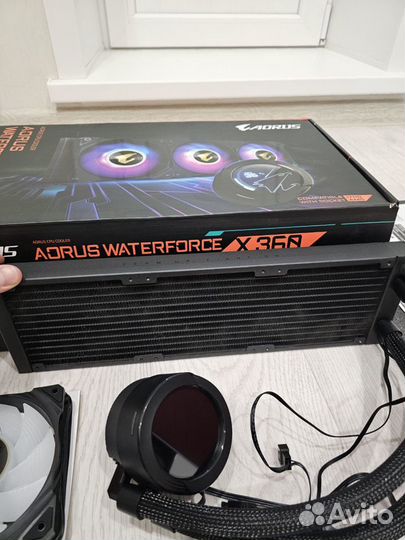 Сжо Aorus Waterforce X360 (Фото, Видео, GIF)