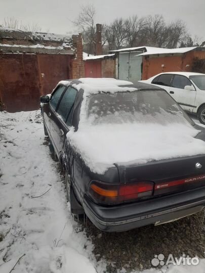 Toyota Carina 1.5 AT, 1992, битый, 330 000 км