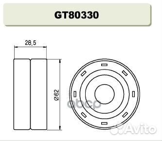 Ролик натяжителя Toyota Carina, Corolla 1.8D-2