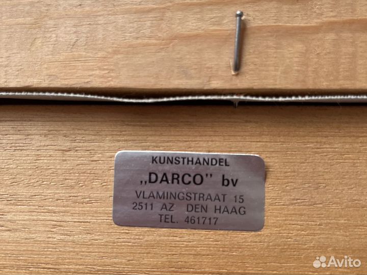 Картина маслом на холсте C.Harman