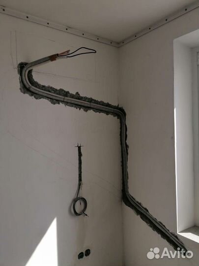 Монтаж кондиционеров. Прокладка трассы