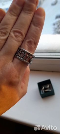 Серебряное кольцо
