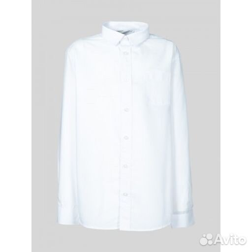 Рубашка белая в отличном состоянии