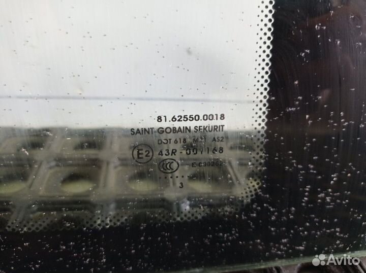 Стекло боковое правое Man TGA, Man TGS, Man TGX