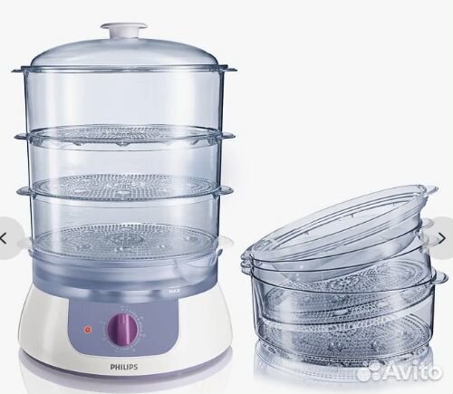 Пароварка Philips Viva Collection 9L, 900 w