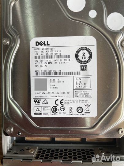 Жесткие диски 2TB SATA в количестве