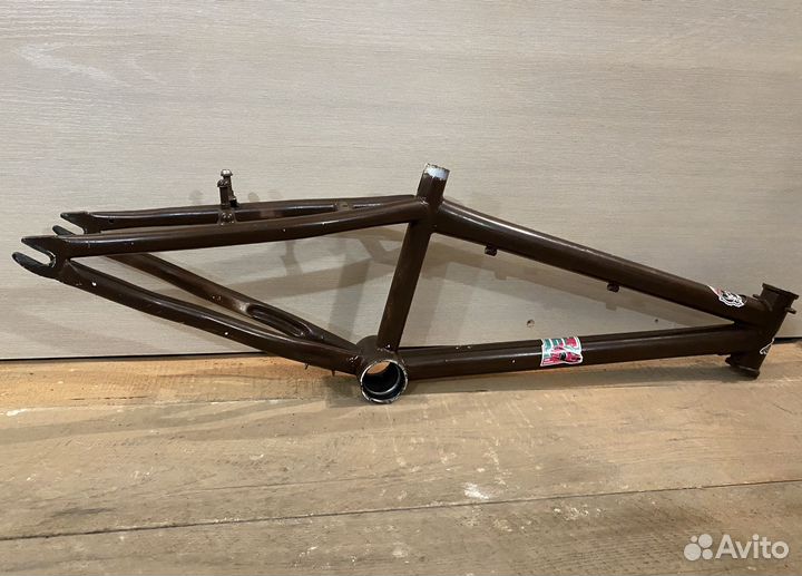 Рама и руль велосипеда BMX