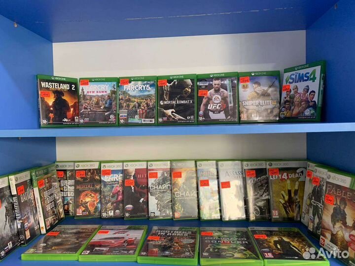 Лицензионные диски Xbox 360, Xbox One