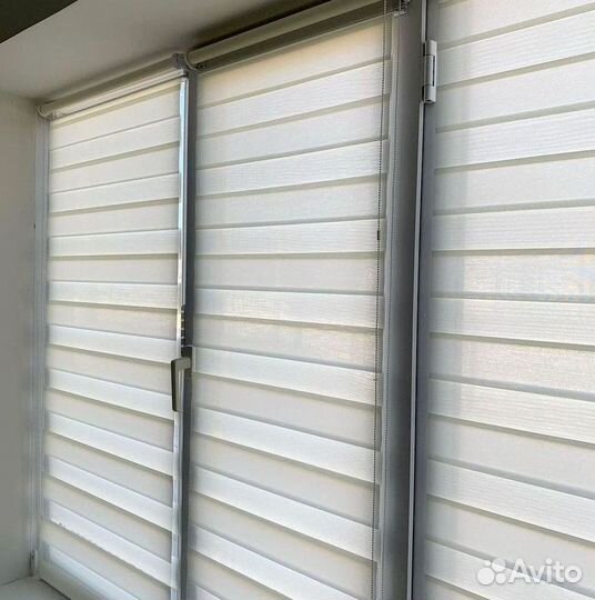 Жалюзи металлические горизонтальные