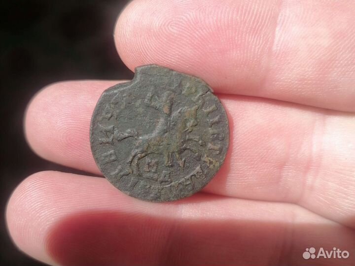 1копейка Петра1, 1712год