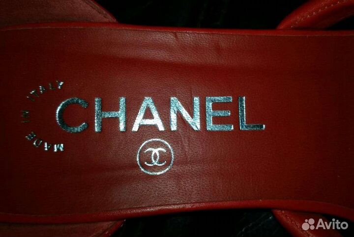 Сандалии-босоножки Chanel р. 38 оригинал