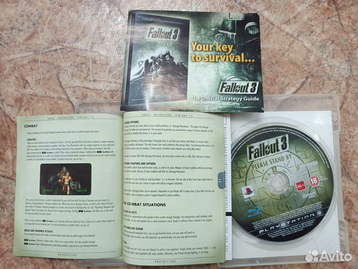 Диски на ps3 fallout 3