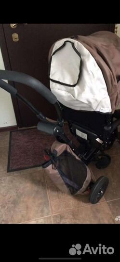 Детский велосипед трехколесный с ручкой