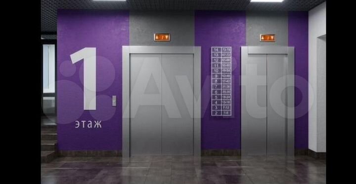 3-к. квартира, 68,2 м², 13/16 эт.