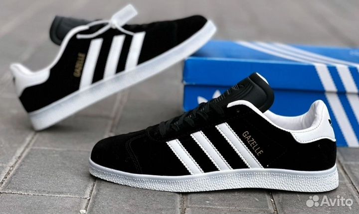 Кеды adidas gazelle с 41-46размеры