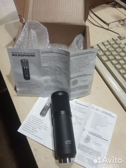 Студийный конденсаторный микрофон BM-800