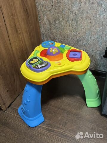 Детский развивающий столик fisher price