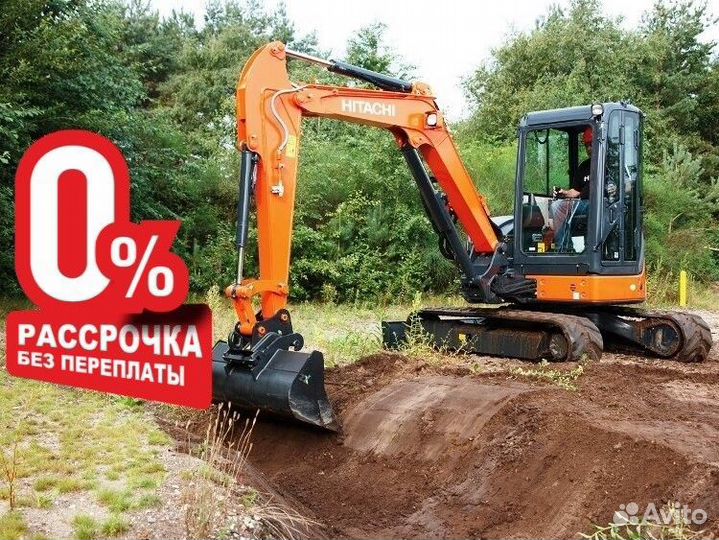 Мини-экскаватор Hitachi EX27U, 2024