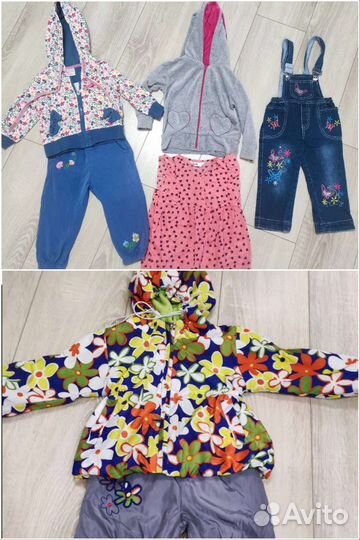 Вещи пакетом на девочку