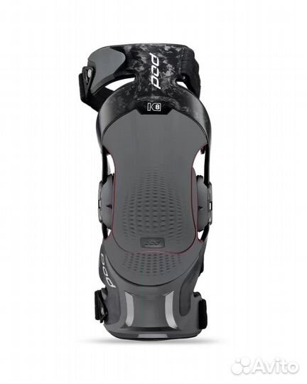 Черные Наколенники брейсы POD K8 3.0 Carbon/Black
