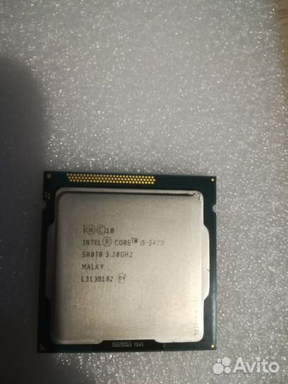 Процессор i5 3470
