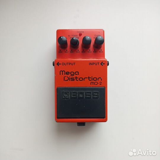 Гитарная педаль boss Mega Distortion MD-2
