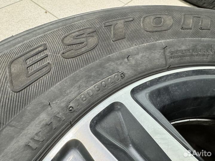 Колеса в сборе bridgestone dueler 265/55 R17 лето