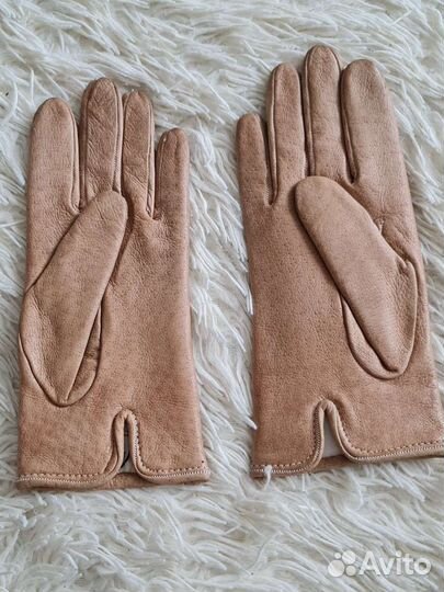 Перчатки женские кожаные 7.5