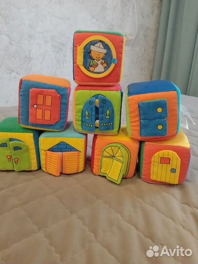 Мягкие кубики