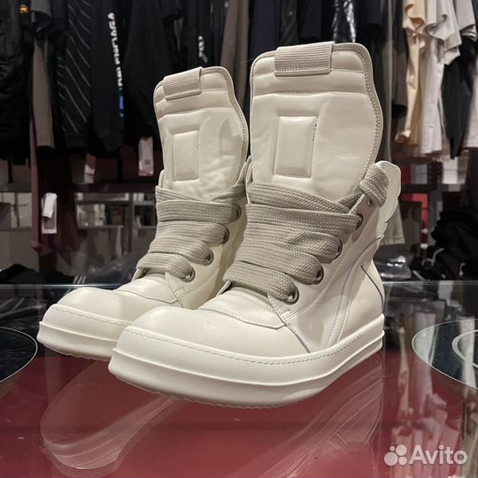 Rick Owens Geobasket Jumbo Milk Lido SS24