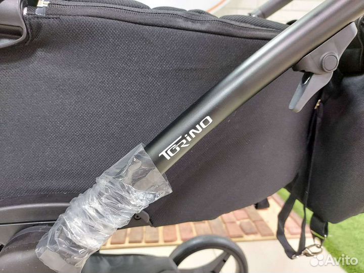 Коляска 2 в 1 эко кожа Bebetto Torino