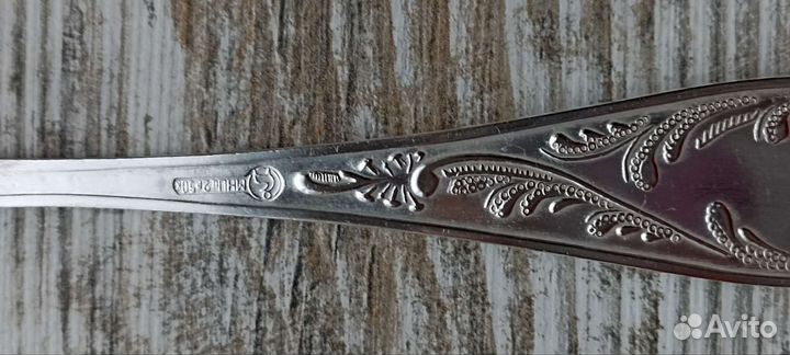 Ложки. Пламя. Мнц. Серебрение. СССР