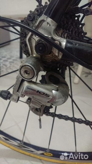 Велосипед Шоссейный Карбоновый scott + велотуфли