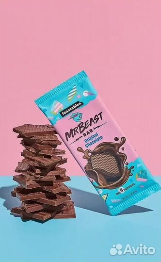 Шоколадка Mr Beast feastables Original chocolate