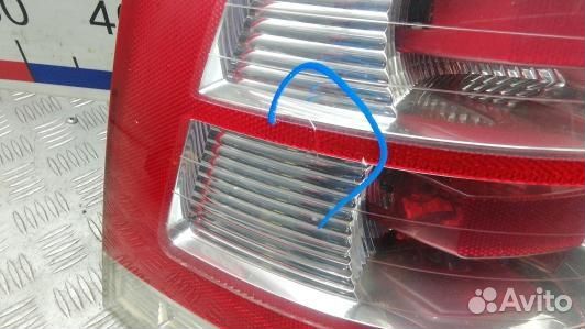 Фонарь задний левый opel zafira B (HBR05MX01)