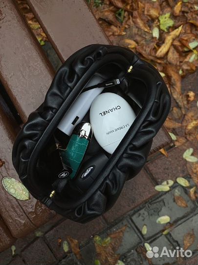 Новая сумка пельмень натуральная кожа