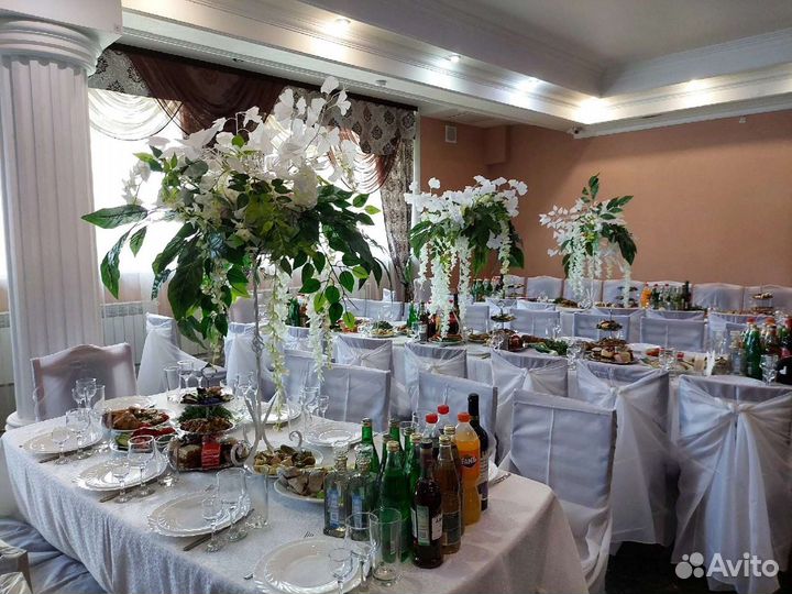 Свадебные украшения зала