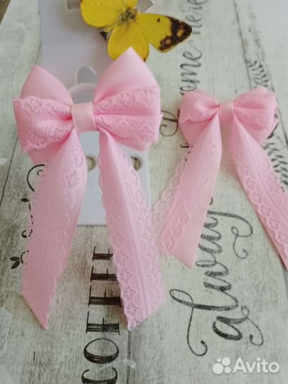 Бантики на косички в школу