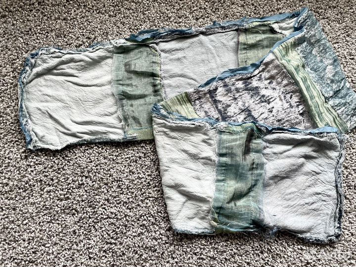 Шарф женский односторонний