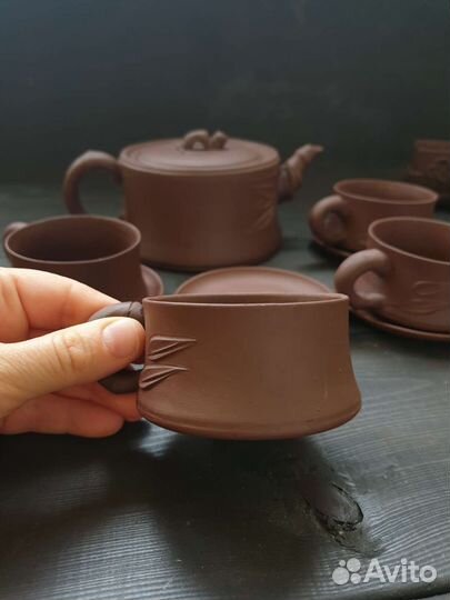 Чайный китайский сервис исинской глины