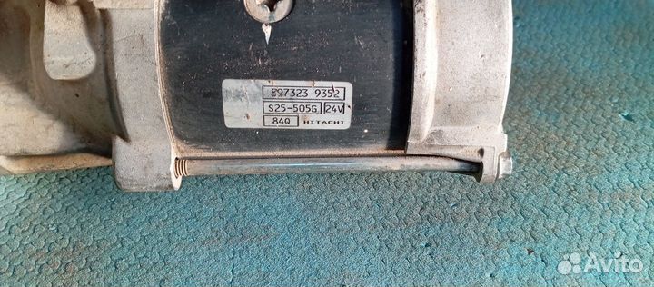 Стартер Исудзу NQR71, 75, Эльф 4HE1 4HG1 4HF1 4HK1