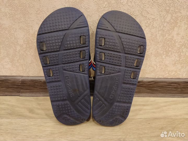 Детские резиновые шлëпки 38р. и 39р