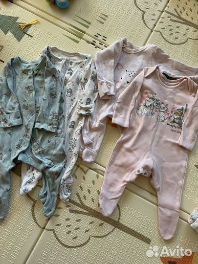 Детские вещи пакетом на девочку 56-62