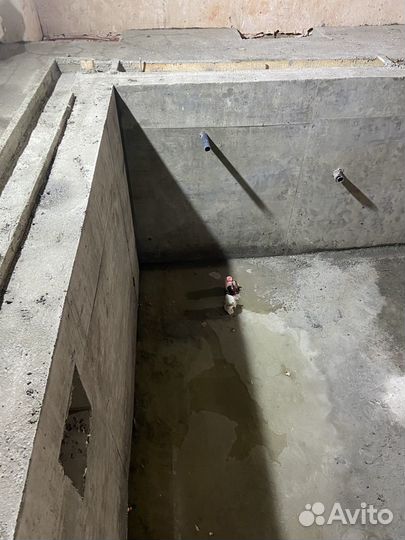 Бассейн бетон строительство