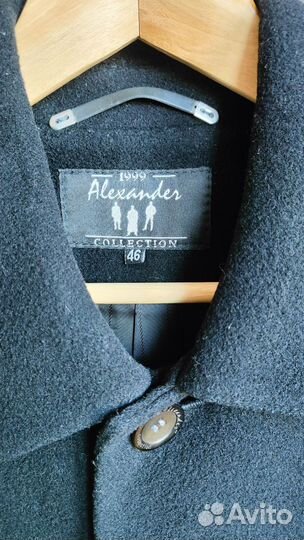 Пальто мужское весна/осень, шерсть 95%, 52 размер