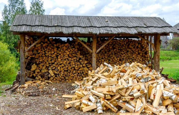 Мелкоколотые дрова