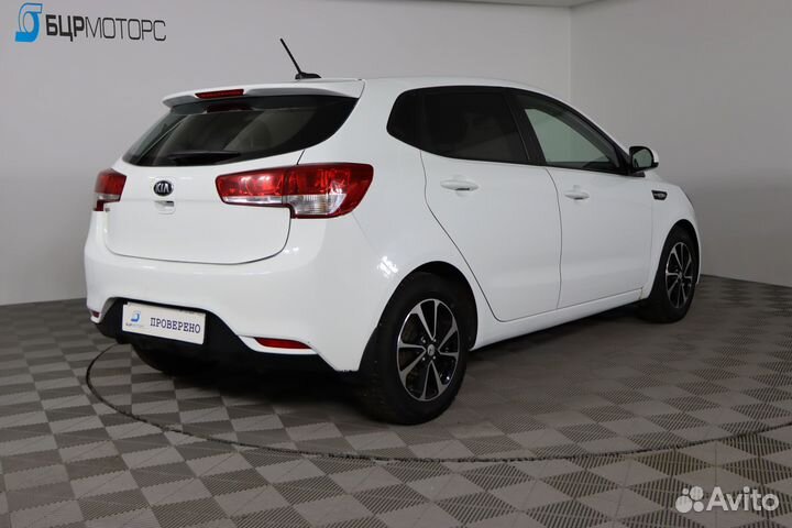 Kia Rio 1.6 МТ, 2017, 89 055 км