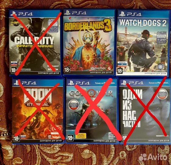 Игры для приставки ps4