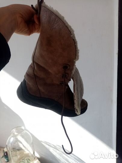 Сапоги кожаные разные